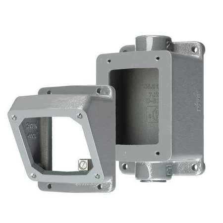 HUBBELL AB203055 ANGLE ADAPTER AND BACK BOX  30 AMP