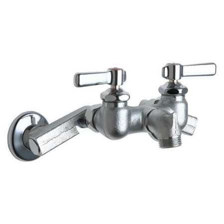 CHICAGO FAUCETS 305-RRCF HOT AND COLD WATER SINK FAUCET