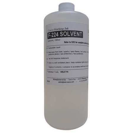 CARCO F-224 SOLVENT SOLVENT TYPE 15 TO 20 MIN 15 TO 20 MIN