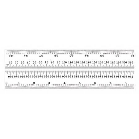 STARRETT C636-1000 W/SLC STEEL RULE WITH STANDARD LETTER OF CERTI