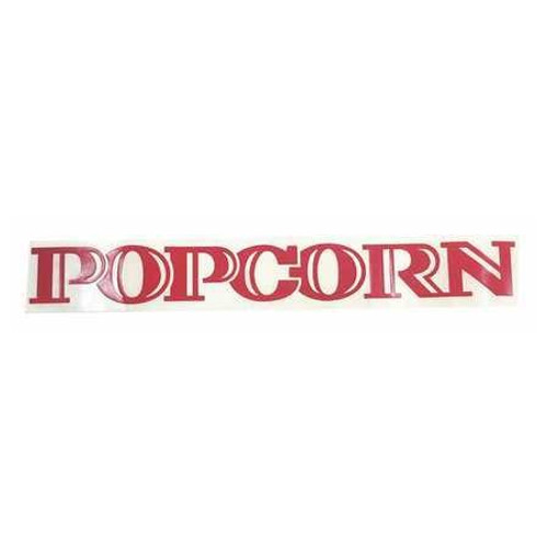 C. CRETORS AND COMPANY 2414-R DECAL POPCORN RED TOP AND LETTERS C. CRETORS AND COMPANY 2414-R DECAL POPCORN RED TOP AND LETTERS