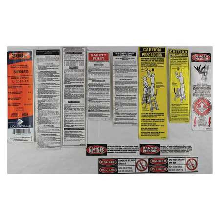 LOUISVILLE LADDER PK-L-2032-XX LABEL KIT