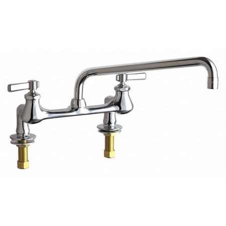 CHICAGO FAUCETS 946-L12-369CP HOT AND COLD WATER INLET FAUCET