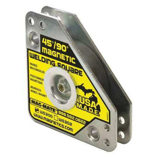 MAG-MATE WS300AX3 MAGNETIC WELDING SQUARE 3-3/4IN.L 60 LB.