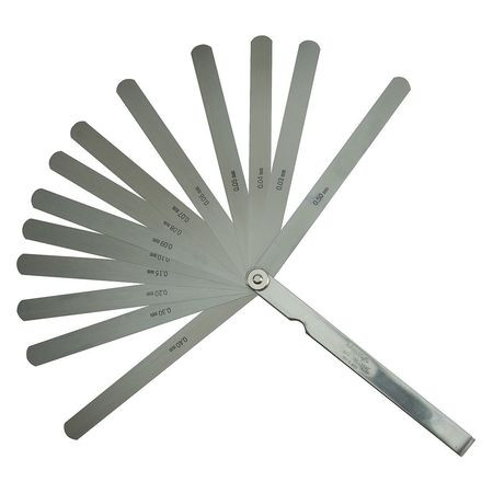 MITUTOYO 184-302S FEELER GAGES; THICKNESS (MM): 0.5000 ; L