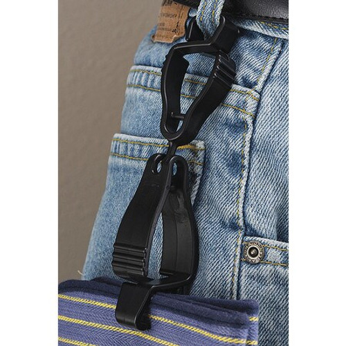 GLOVE GUARD 41000BK HANDI KLIP CLIP BLACK BLANK