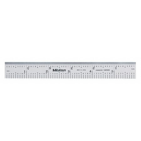 MITUTOYO 182-108 STEEL RULES; LENGTH (INCH): 6 ; LENGTH (