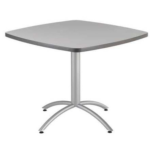 CAFEWORKS 65687 CAFE TABLE SQUARE GRAY 30 IN H