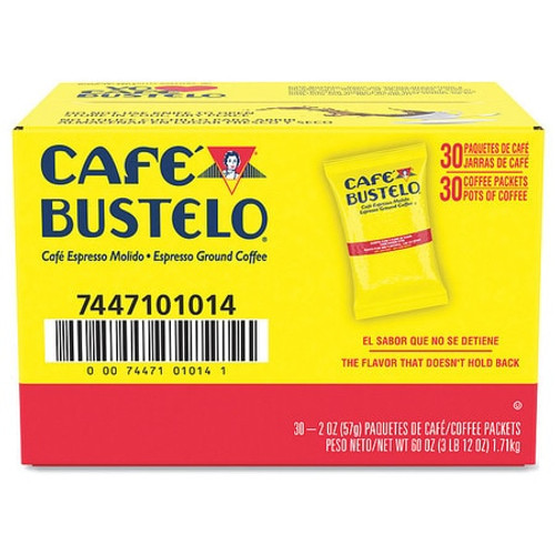 CAFE BUSTELO 7447101014 COFFEE ESPRESSO CAFF PK30 CAFE BUSTELO 7447101014 COFFEE ESPRESSO CAFF PK30