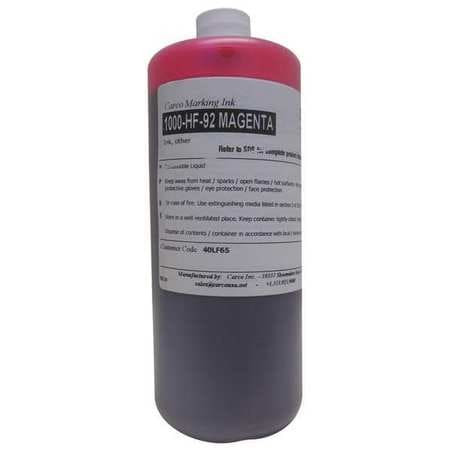 CARCO 1000-HF-92 MAGENTA MARKING INK DYE MAGENTA 15 TO 20 MIN