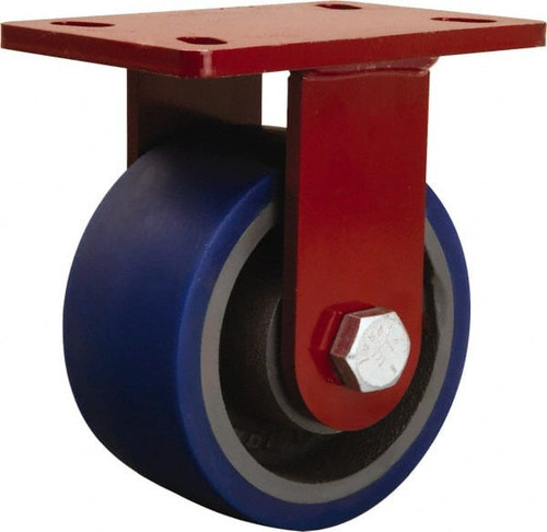 HAMILTON R-FM-63SPT RIGID CASTER,FM 6X3 POLY-SOFT