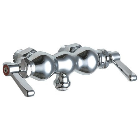 CHICAGO FAUCETS 65-ABCP HOT AND COLD WATER SINK FAUCET