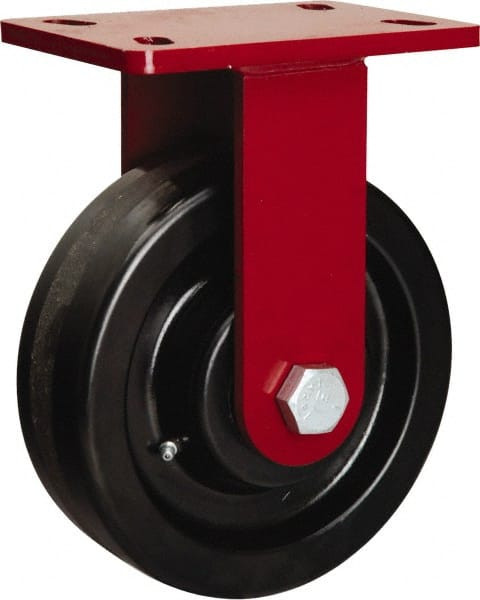 HAMILTON R-FM-8PT RIGID CASTER,FM 8X2-1/2 PLASTEX