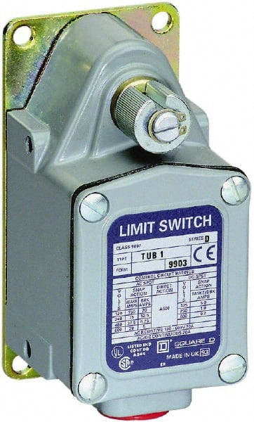SQUARE D 9007TUC4 LIMIT SWITCH 600VAC 12AMP T +OPTIONS