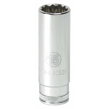 GEARWRENCH 80394D 3/8" DRIVE 6 POINT DEEPMETRIC SOCKET 12M