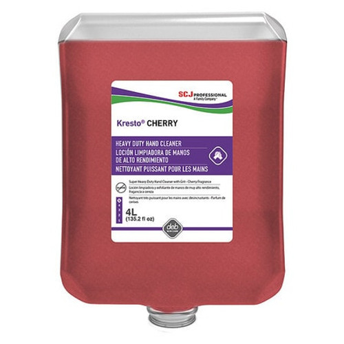 DEB KCH4LTR HAND SOAP PASTE CHERRY 4000ML PK4 DEB KCH4LTR HAND SOAP PASTE CHERRY 4000ML PK4