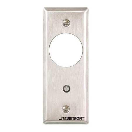 SECURITRON MKN MORTISE KEYSWITCH SS MOMENTARY 5A