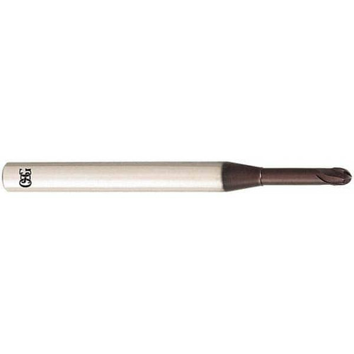 OSG HP419-0591 BALL END MILL,SINGLE END,1.50MM,CARBIDE