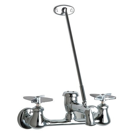 CHICAGO FAUCETS 540-LD897SWXF633CP HOT AND COLD WATER SINK FAUCET