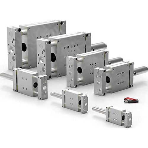 DE-STA-CO DLB-16-T-C-4 4" STROKE, 0.63" SHAFT DIAM, DOUBLE-ACTI