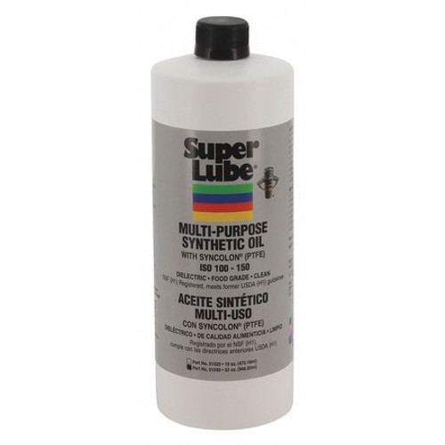 SUPER LUBE 51030 MULTI-PURPOSE PTFE OIL BOTTLE 1 QT.