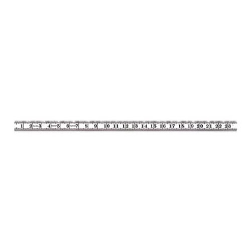 STARRETT 414-2 UTILITY RULE- 24"- 8THS/16THS GRADS BOTH