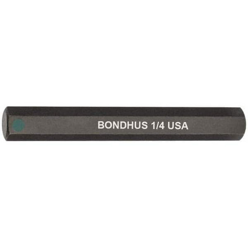 BONDHUS 33212 1/4" HEX DRIVE BIT