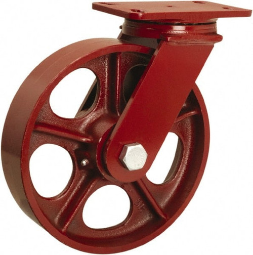 HAMILTON S-FM-10MH SWIVEL CASTER,FM 10X2-1/2 METAL