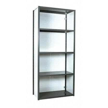 EQUIPTO 675-5S-GY V-GRIP CLOSED SHELF STARTER UNIT
