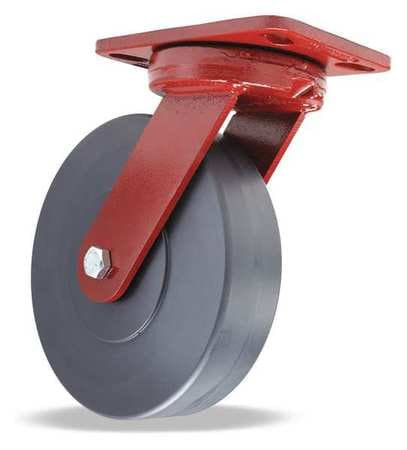HAMILTON S-ZFHS-8NYB KINGPINLESS PLATE CASTER SWIVEL 2500 LB.