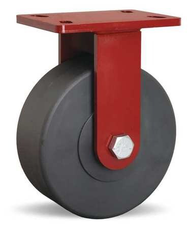 HAMILTON R-FM-83NYB STANDARD PLATE CASTER RIGID 3200 LB.