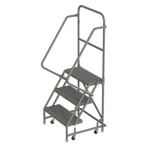 TRI-ARC WLSR103162 ROLLING LADDER STEEL 3 STEPS 450LB.