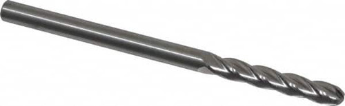 OSG 484-2500-BN BALL END MILL SINGLE END 1/4 CARBIDE