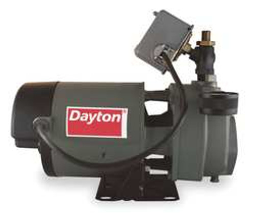 DAYTON 1D877 1/2 HP,CONVERTIBLE JET PUMP,40 FT. LIFT