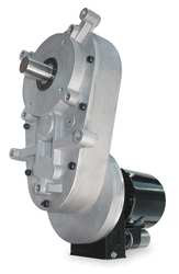 DAYTON 1LPY6 AC GEARMOTOR,1 RPM,TEFC,115/230V