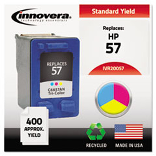 INNOVERA 20057 REMANUFACTURED C6657AN (57) INK, 400 PAG