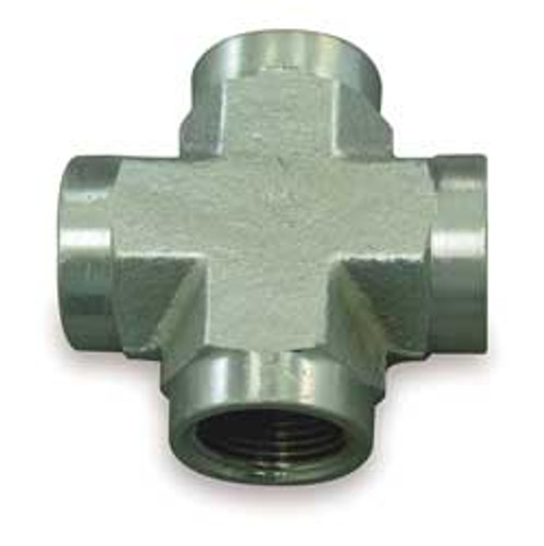 EATON 2080-12-12S HOSE ADAPTER FNPT CROSS 3/4-14 STEEL