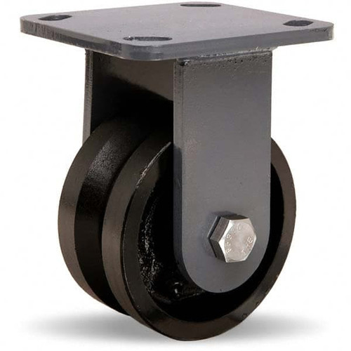 HAMILTON R-WH-4V RIGID CASTER,WH 4X2 V-GROOVED