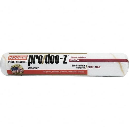 WOOSTER RR642-12 3/8" NAP, 12" WIDE PAINT ROLLER WOOSTER RR642-12 3/8" NAP, 12" WIDE PAINT ROLLER