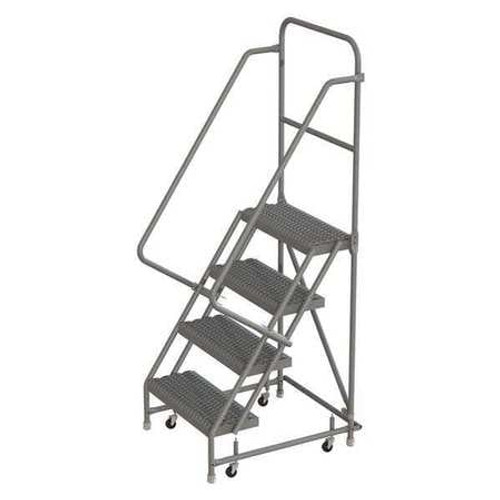 TRI-ARC WLSR104242 ROLLING LADDER STEEL 4 STEPS 450 LB.