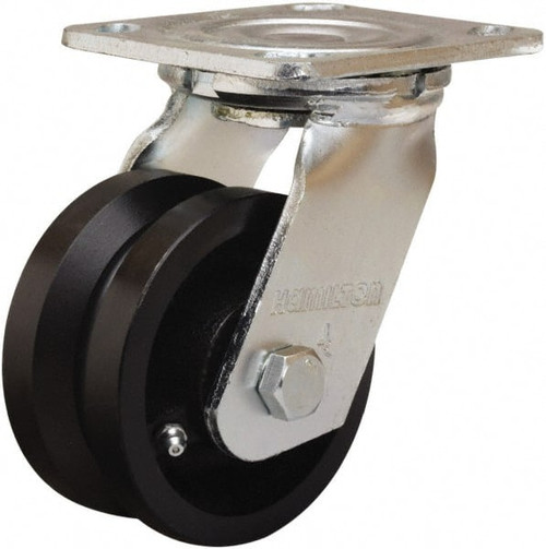 HAMILTON S-524-V SWIVEL CASTER,52 4X2 V-GROOVED