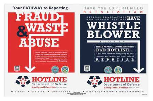 COMPLYRIGHT EDOD1 LABOR LAW POSTER ENGLISH 2-1/2 IN W