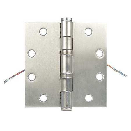 SECURITRON EH-40 HINGE 28 GAUGE WIRE SILVER BRUSHED 50MA