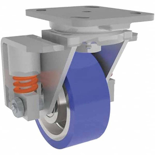 HAMILTON S-SPWH-5SPT-1 SWIVEL SPRING,LOADED WH 5X2 POLY-SOFT