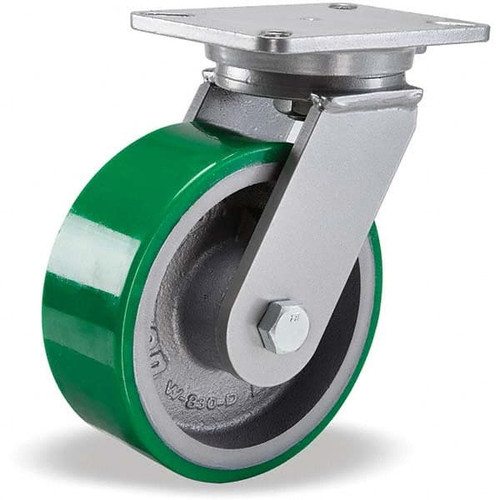 HAMILTON S-CH-8DB SWIVEL CASTER,CH 8X2-1/2 DURALAST