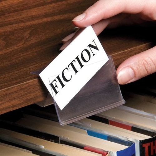 AIGNER INDEX CE-3013 LABEL HOLDER CLIP-ON 1-1/2X3 IN PK25