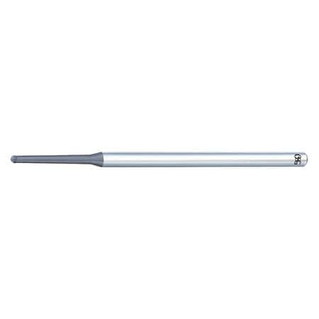 OSG 3170332 3MM DIAM, 2.4MM LOC, 2 FLUTE SOLID CARBI