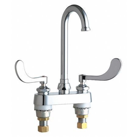 CHICAGO FAUCETS 895-317FCABCP HOT AND COLD WATER SINK FAUCET