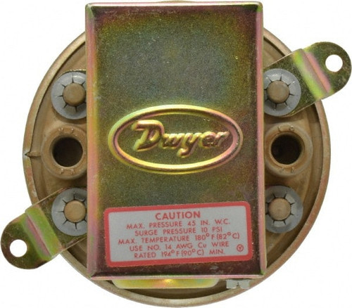 DWYER INSTRUMENTS 1910-5 LOW DIFFERENTIAL PRESSURE SWITCH