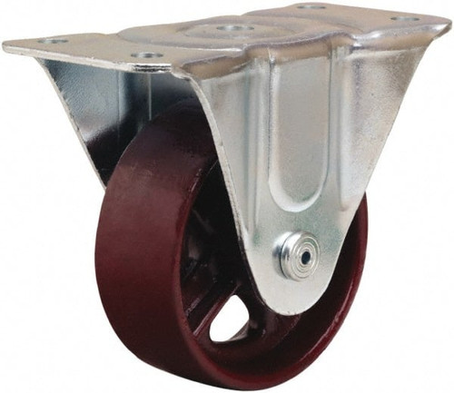 HAMILTON R-224-M RIGID CASTER,200 4X1-1/2 METAL